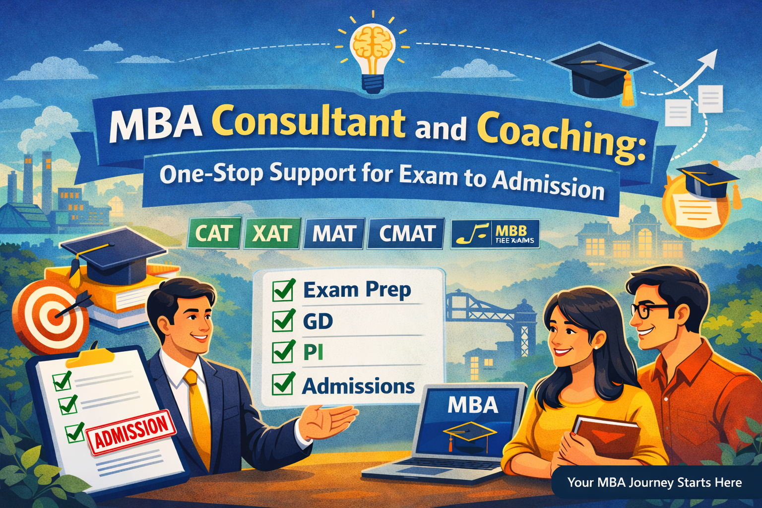 MBA Consultancy and Coaching: One-Stop Support for Exam to Admission